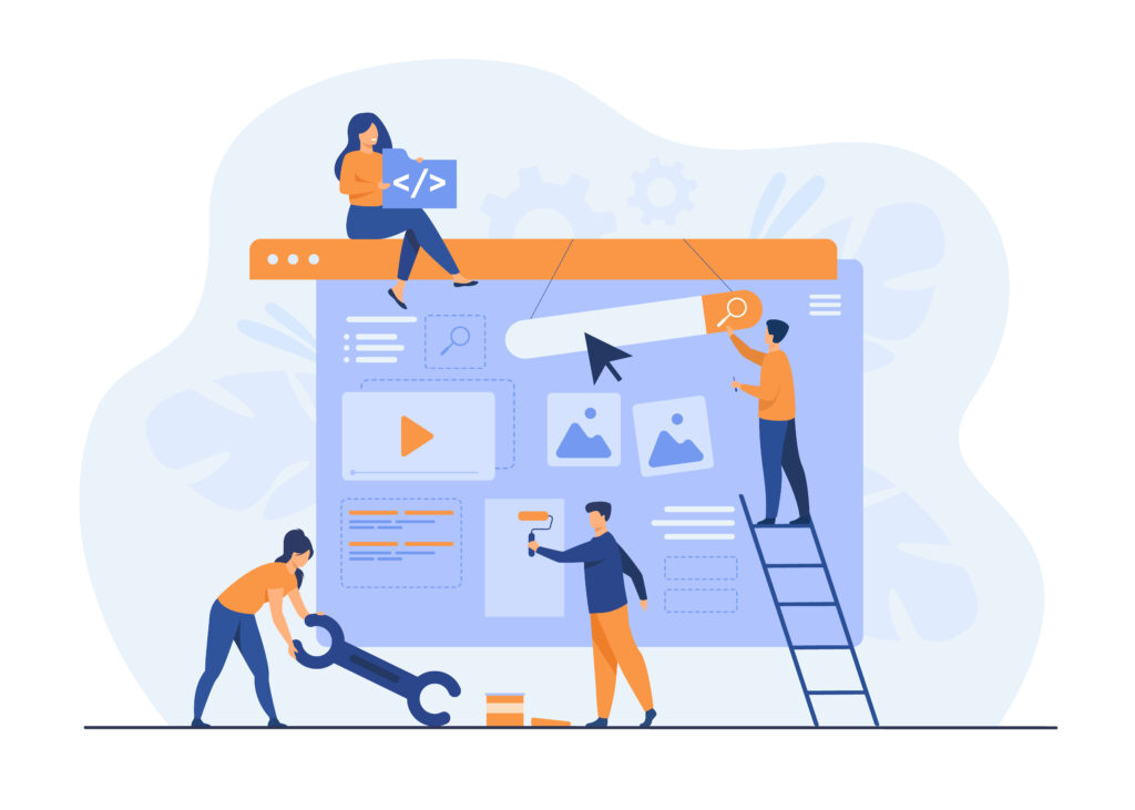 redesign website