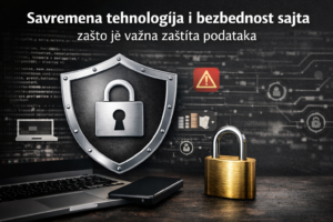 Read more about the article Savremena tehnologija i bezbednost sajta – zašto je važna zaštita podataka